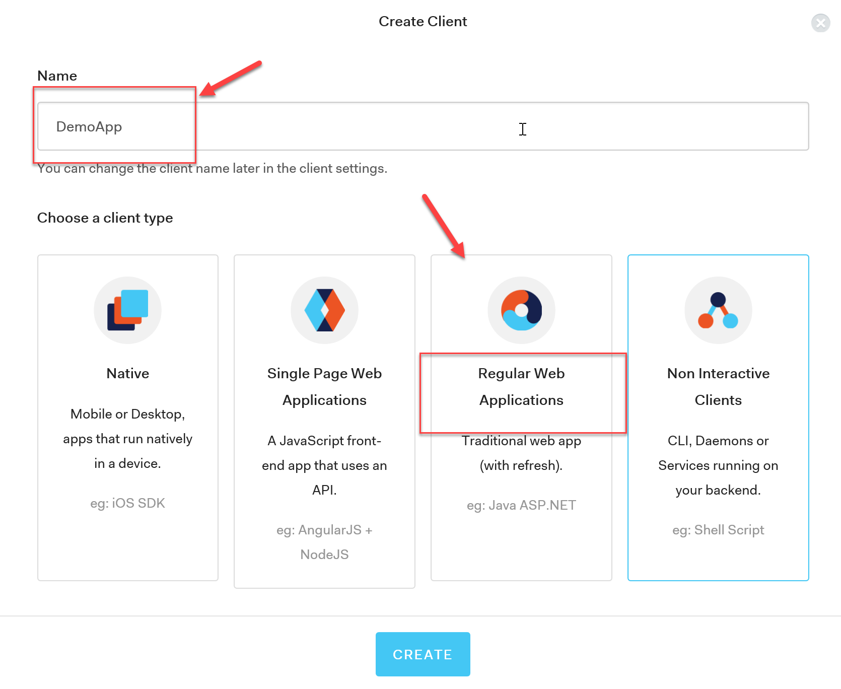 Create Client